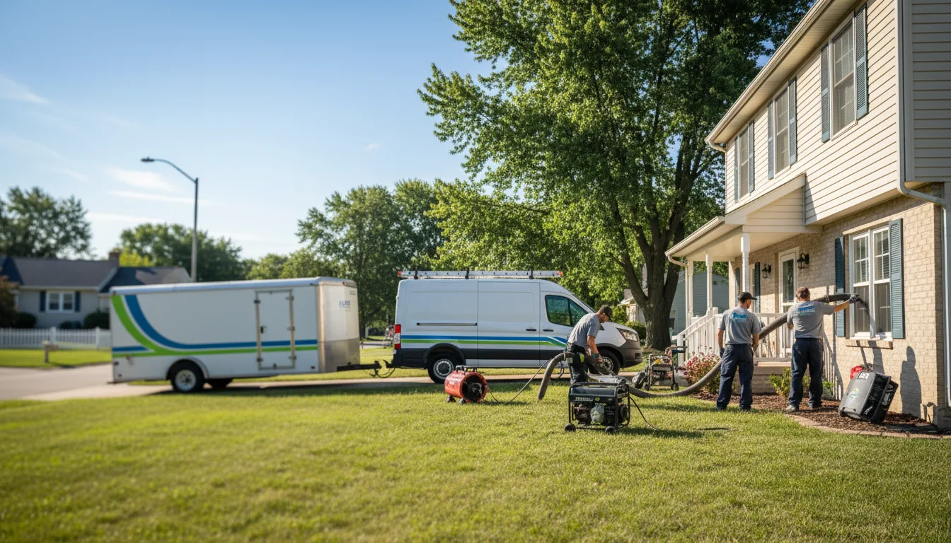 Flooded Basement Restoration And Cleanup With Repair in Westpoint, IN near me